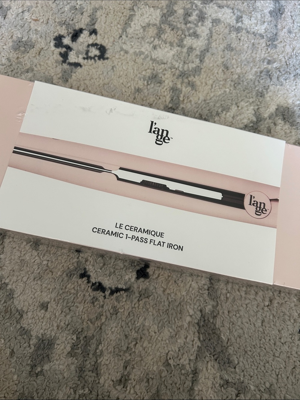 L’ange Le Ceramique 1-Pass Flat Iron